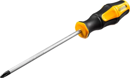 Отвертка STAYER &quot;MASTER&quot; &quot;HERCULES&quot;, Сr-V, противоскользящая рукоятка, PH2x150мм 25052-2-15_z02 купить в Губкинске
