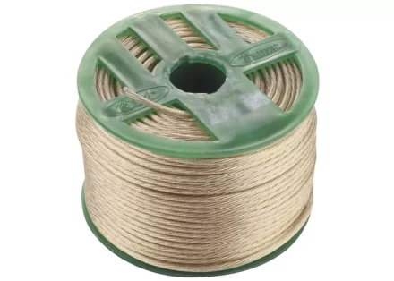 Трос металлополимерный прозрачный ПР-5.0 5,0 мм толщина катушка 50 м СИБРТЕХ 47639 купить в Губкинске