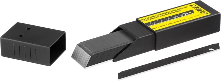 Лезвия OLFA сегментированные BLACK MAX, 9х80х0,38мм, 13 сегментов, 50шт OL-ABB-50B купить в Губкинске