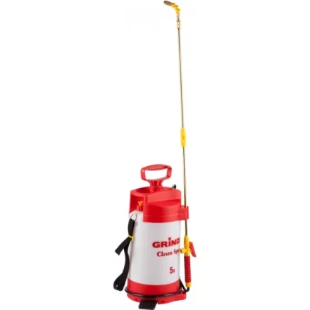 Опрыскиватель GRINDA садовый &quot;Clever Spray&quot;,5 л, с латунным  телескоп. удлинителем и упорами для ног 8-425155_z01 купить в Губкинске