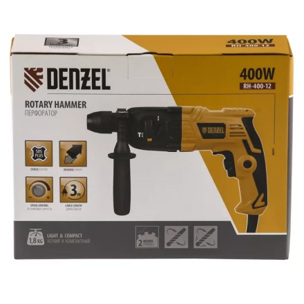 Перфоратор RH-400-12 Denzel 26601 купить в Губкинске