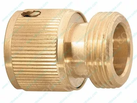 Соединитель латунный быстросъемный внешняя  резьба 3/4&quot; посадочный D 3/4&quot;  PALISAD 66275 купить в Губкинске
