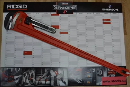 Прямой трубный ключ для тяжелых работ 48  31040 купить в Губкинске