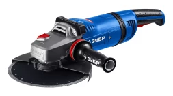 ЗУБР 2700 Вт, d230 мм, УШМ, АВТ защита, фланец МИГ, Профессионал (УШМ-П230-2700 ПВСТ)