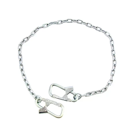 Строп страховочный, модель «Г», цепной с двумя карабинами Сибртех 89508 купить в Губкинске