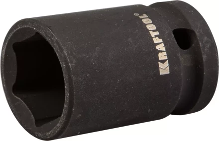 Торцовая головка KRAFTOOL &quot;INDUSTRIE QUALITAT&quot; ударная (1/2&quot;), FLANK, Cr-Mo, фосфатированная, 15 мм 27940-15 купить в Губкинске