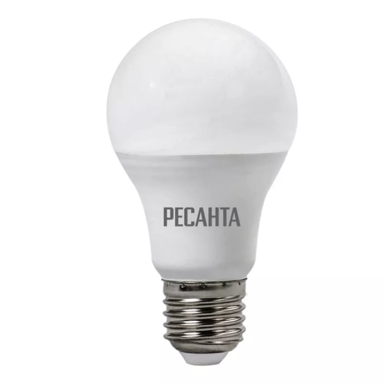 Лампа светодиодная РЕСАНТА LL-R-A60-11W-230-4K-E27 76/1/16 купить в Губкинске
