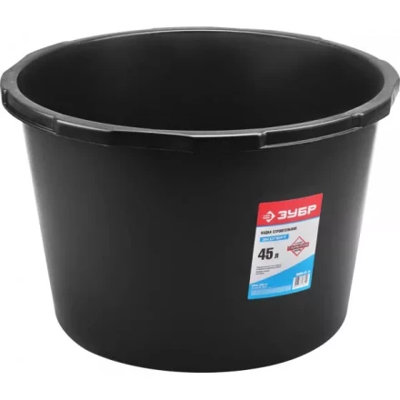 Кадка ЗУБР &quot;ЭКСПЕРТ&quot; строительная пластмассовая, 45л 06095-45_z03 купить в Губкинске