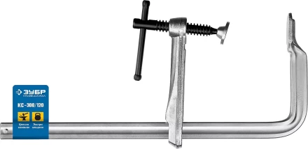 ЗУБР КС-300/120, F, 300 х 120 мм, цельнокованая струбцина F, Профессионал (32157-120-300) купить в Губкинске