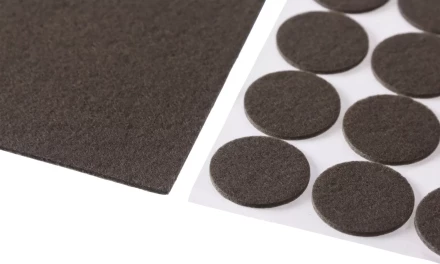 Набор STAYER &quot;COMFORT&quot;: Накладки самоклеящиеся на мебельные ножки, 175 шт, коричневые 40916-H175 купить в Губкинске