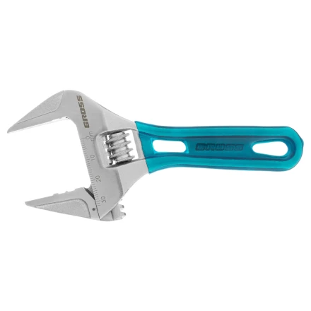 Ключ разводной, 140 мм,CrV, укороченная ручка// Gross 15565 купить в Губкинске