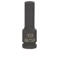 Головка ударная удлиненная шестигранная 10 мм 1/2" CrMo  Stels 13934