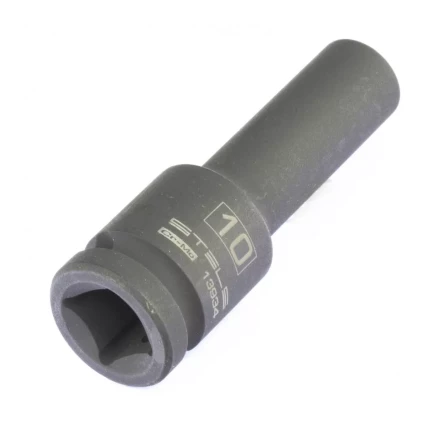 Головка ударная удлиненная шестигранная 10 мм 1/2&quot; CrMo  Stels 13934 купить в Губкинске