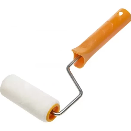 Мини-валик &quot;VELOUR&quot; малярный в сборе, ворс 4мм, бюгель 6мм, 15х70мм, STAYER Master 03-0501-07_z01 купить в Губкинске