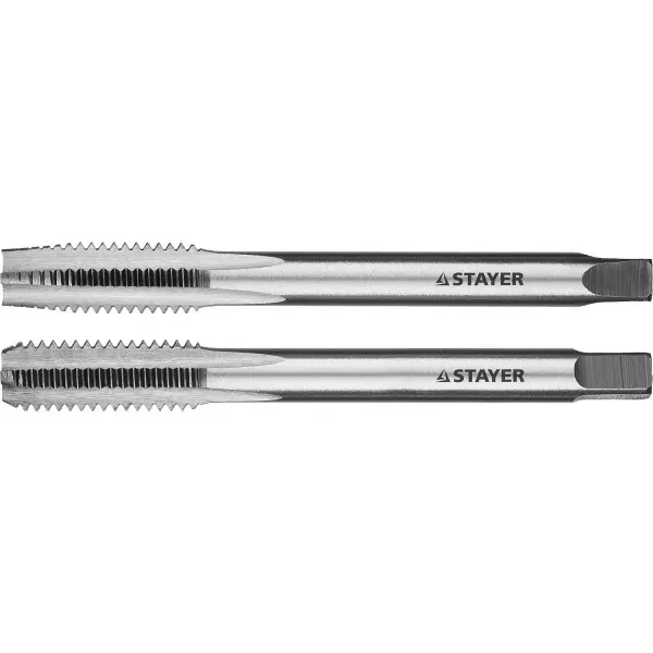 Комплект метчиков STAYER "MASTER", сталь 9ХС, М8х1,25, 2 шт 28025-08-1.25-H2 купить в Губкинске
