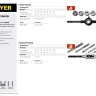 Набор плашек STAYER "MASTER", плашкодержатель 1шт, плашки 7шт, 8 предметов 28015-H8_z01 купить в Губкинске