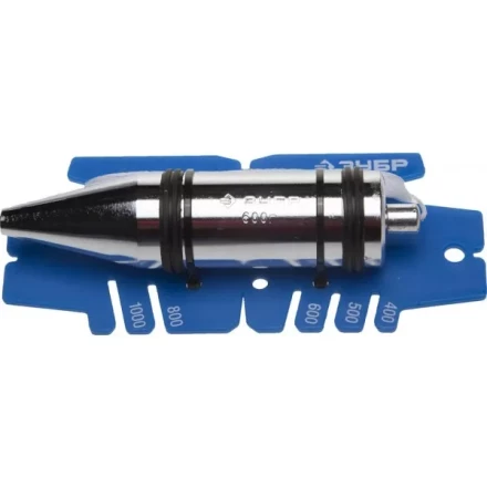 Отвес ЗУБР &quot;ЭКСПЕРТ&quot; строительный со шнуром и безопасным наконечником, 800г 06347-80_z01 купить в Губкинске