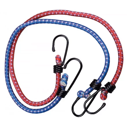 Шнур ЗУБР крепежный резиновый, со стальными крюками, 80см, 2шт 4-40507-080 купить в Губкинске