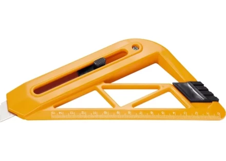 Нож с выдвижным лезвием и линейкой 18 мм SPARTA 789195 купить в Губкинске