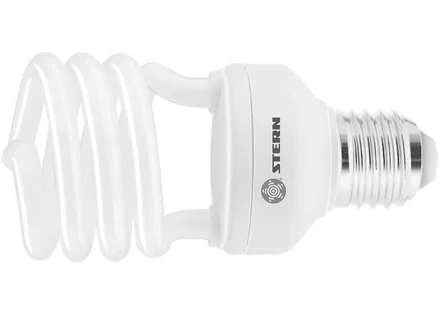 Лампа компактная люминесцентная полуспиральная 20W 2700K E27 8000ч Stern 90903 купить в Губкинске