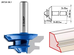 Фрезы кромочные для углового сращивания серия ПРОФЕССИОНАЛ