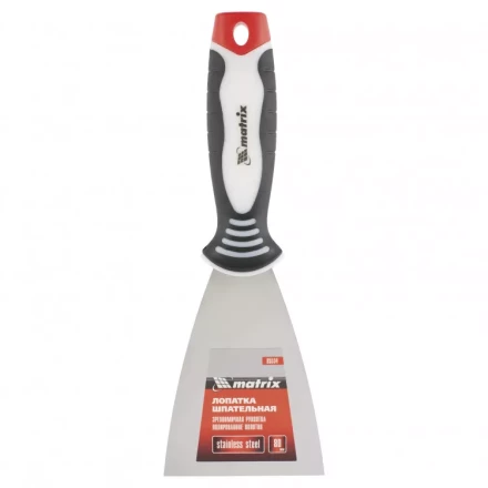 Шпательная лопатка из нержавеющей стали 150 мм трехкомпонентная ручка Matrix 85538 купить в Губкинске