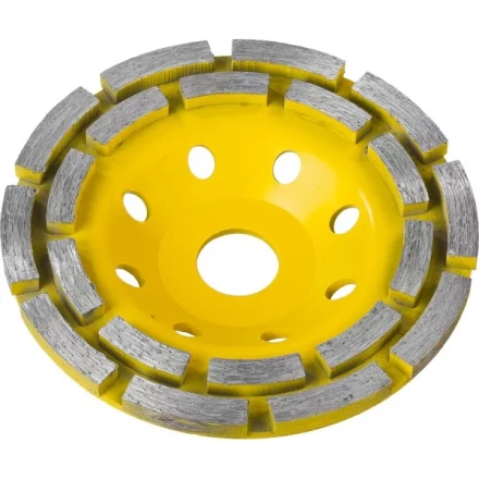 Чашка STAYER &quot;PROFESSIONAL&quot; алмазная сегментная двухрядная, высота 22,2мм, 125мм 33381-125 купить в Губкинске
