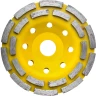 Чашка STAYER "PROFESSIONAL" алмазная сегментная двухрядная, высота 22,2мм, 125мм 33381-125 купить в Губкинске
