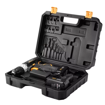 Дрель аккумуляторная в наборе DEKO GCD20DU3 SET5, 063-4145 купить в Губкинске