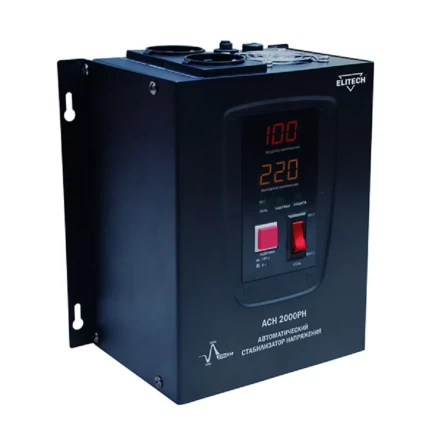 Cтабилизатор напряжения ELITECH АСН 1500 РH купить в Губкинске