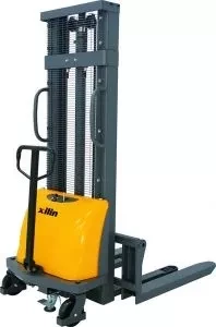 Штабелер гидравлический с электроподъемом 1,5 т 2,5 м XILIN CDD15B-E с раздвижными вилами 1009594 купить в Губкинске