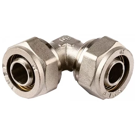 Уголок ЗУБР соединительный, цанга-цанга, 16х16х2,0, никель 51408-16 купить в Губкинске