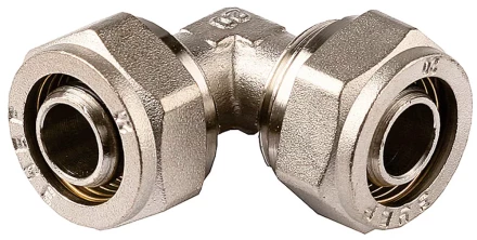 Уголок ЗУБР соединительный, цанга-цанга, 16х16х2,0, никель 51408-16 купить в Губкинске