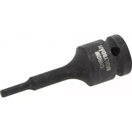 Торцовая головка KRAFTOOL &quot;INDUSTRIE QUALITAT&quot; ударная (1/2&quot;), HEX, Cr-Mo, фосфатированная, H4 27950-04 купить в Губкинске