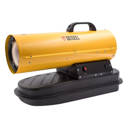 Дизельная тепловая пушка DHG-10, 10 кВт, 300 м3/ч, прямой нагрев Denzel 96481 купить в Губкинске