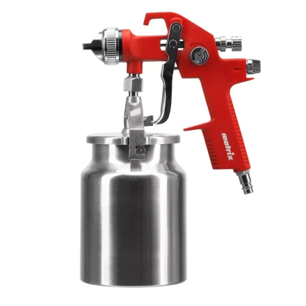 Краскораспылитель HVLP пневмат. с нижним бачком V= 1 л, сопло диаметром 1.4 мм// Matrix 57319 купить в Губкинске