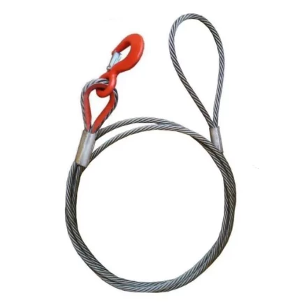 Буксир канатный TOR БТК 24,0 т 10,0 м опрессовка (петля-петля) канат 22,5 мм 1045566 купить в Губкинске