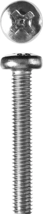 Винт ЗУБР &quot;МАСТЕР&quot; DIN 7985, класс прочности 4.8, оцинкованный, M6x40мм, 5кг 303150-06-040 купить в Губкинске