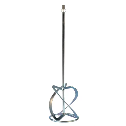 Насадка для миксера, для легких растворов Сибртех, 160 х 590 мм, оцинкованная, хвостовик резьба М14, 848997 купить в Губкинске