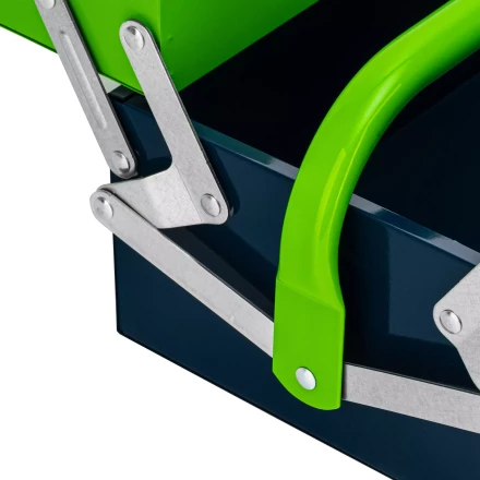 Ящик для инструмента Сибртех 90750, 430 х 200 х 160 мм, три секции, металлический купить в Губкинске