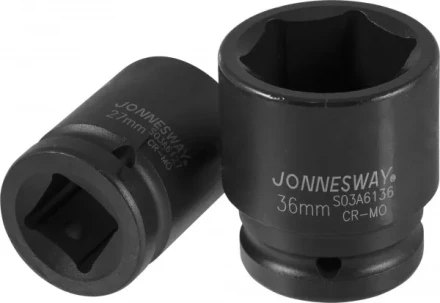 Головка ударная шестигранная 3/4&quot; М36  S03А6136 Jonnesway 48339 купить в Губкинске