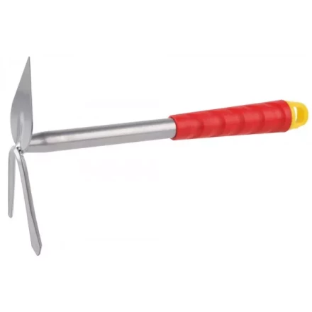 Мотыжка GRINDA, сердцевидное лезвие, 2 зубца, из углеродистой стали с коннекторной системой, 310 мм 8-421437_z01 купить в Губкинске