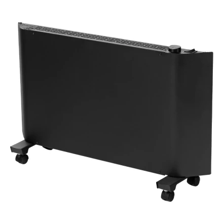 Конвектор электрический Denzel XCE-2000 B, 230 В, 2000 Вт, X-образный нагреватель черный 98129 купить в Губкинске