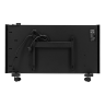 Конвектор электрический Denzel XCE-2000 B, 230 В, 2000 Вт, X-образный нагреватель черный 98129 купить в Губкинске
