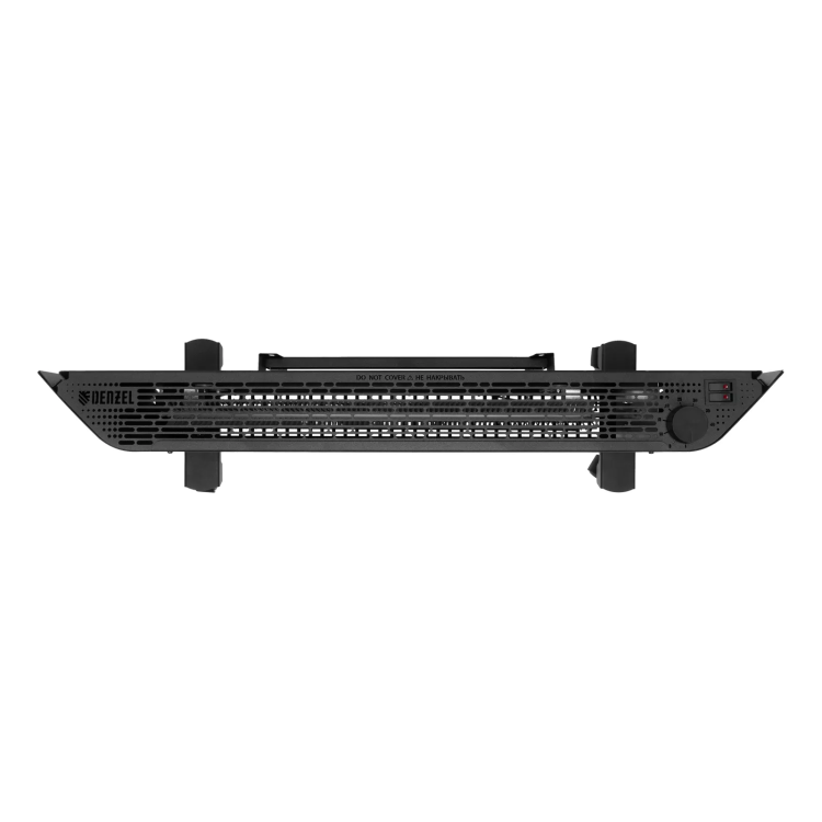 Конвектор электрический Denzel XCE-2000 B, 230 В, 2000 Вт, X-образный нагреватель черный 98129 купить в Губкинске