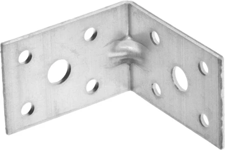 Крепежный угол ЗУБР &quot;МАСТЕР&quot; усиленный, 35х50х50мм, 20шт 310115-35-050 купить в Губкинске