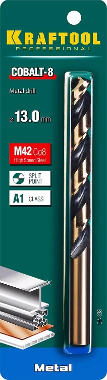Сверло по металлу HSS-Co 29656-13 купить в Губкинске