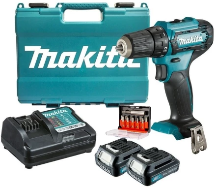 Дрель-шуруповерт Makita DF333DYX14,12В,2х1,5Ач Li-ion купить в Губкинске