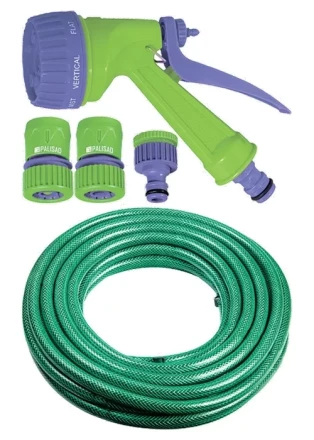Набор поливочный, шланг 3/4&quot; 25м, 7-реж пистолет, соед., адаптер  PALISAD 67423 купить в Губкинске