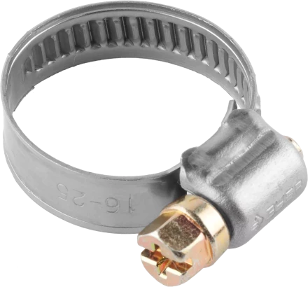 Хомуты нержавеющие с накатной лентой 9 мм коробка серия ПРОФЕССИОНАЛ купить в Губкинске